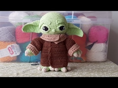 Baby Yoda Amigurumi Tejido A Crochet By Knitoys & Crafts