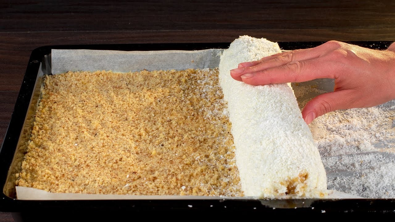 Brazo de gitano de coco es un postre delicioso que vale la pena probarlo y prepararlo. | Gustoso. TV