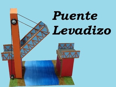 Construcción de una Maqueta de Puente Levadizo de Cartón con Motor y Poleas