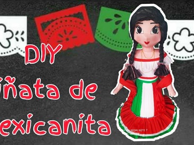 Cuerpo básico de princesas . piñata de mexicanita.como hacer una piñata con traje tipico