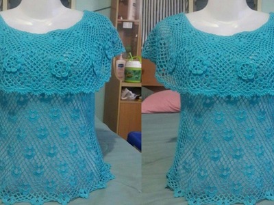 Las mejores blusas y top a crochet mujer