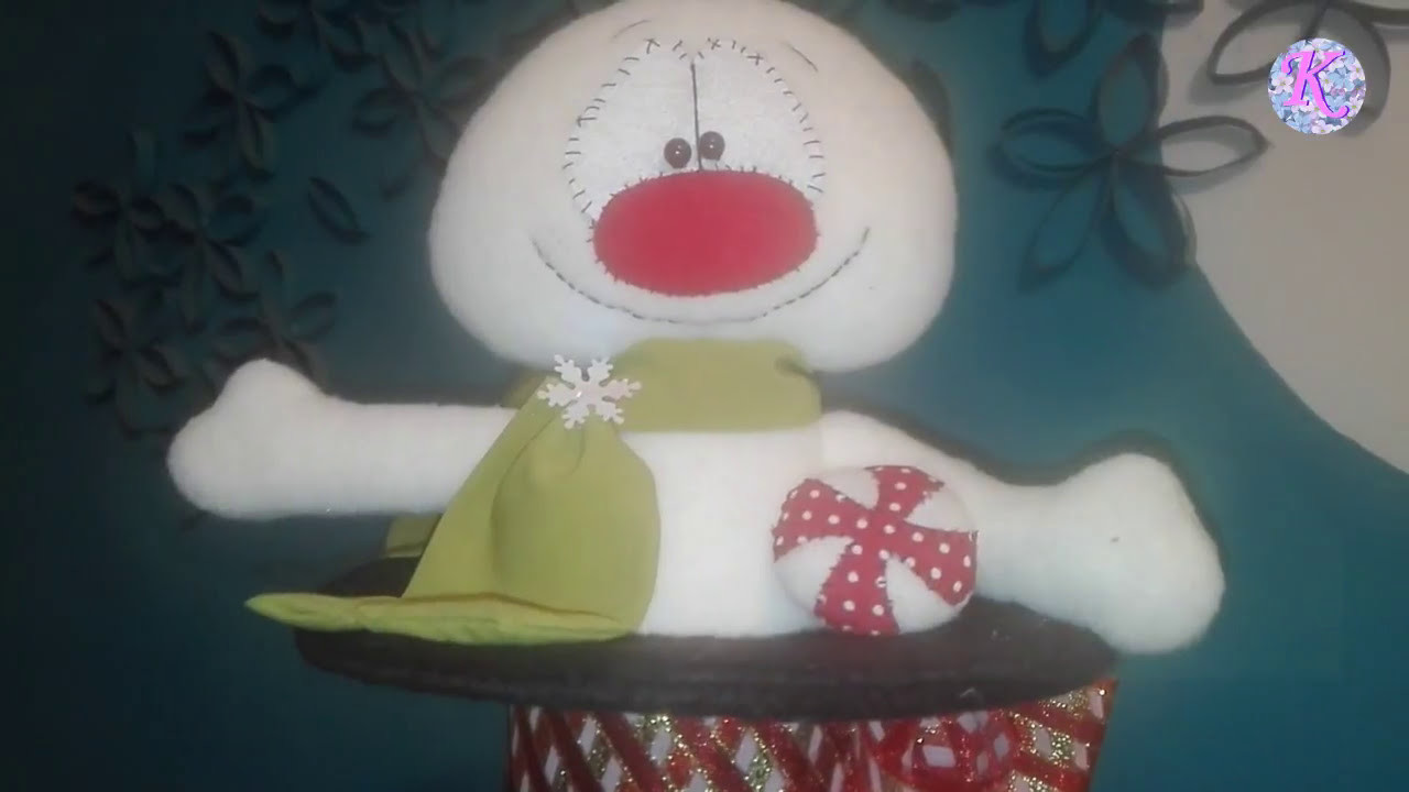 Muñeco De Nieve En Sombrero