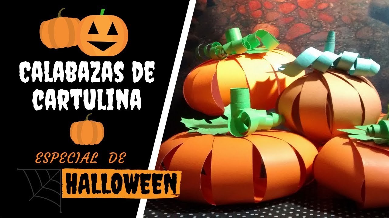 Calabazas de Cartulina
