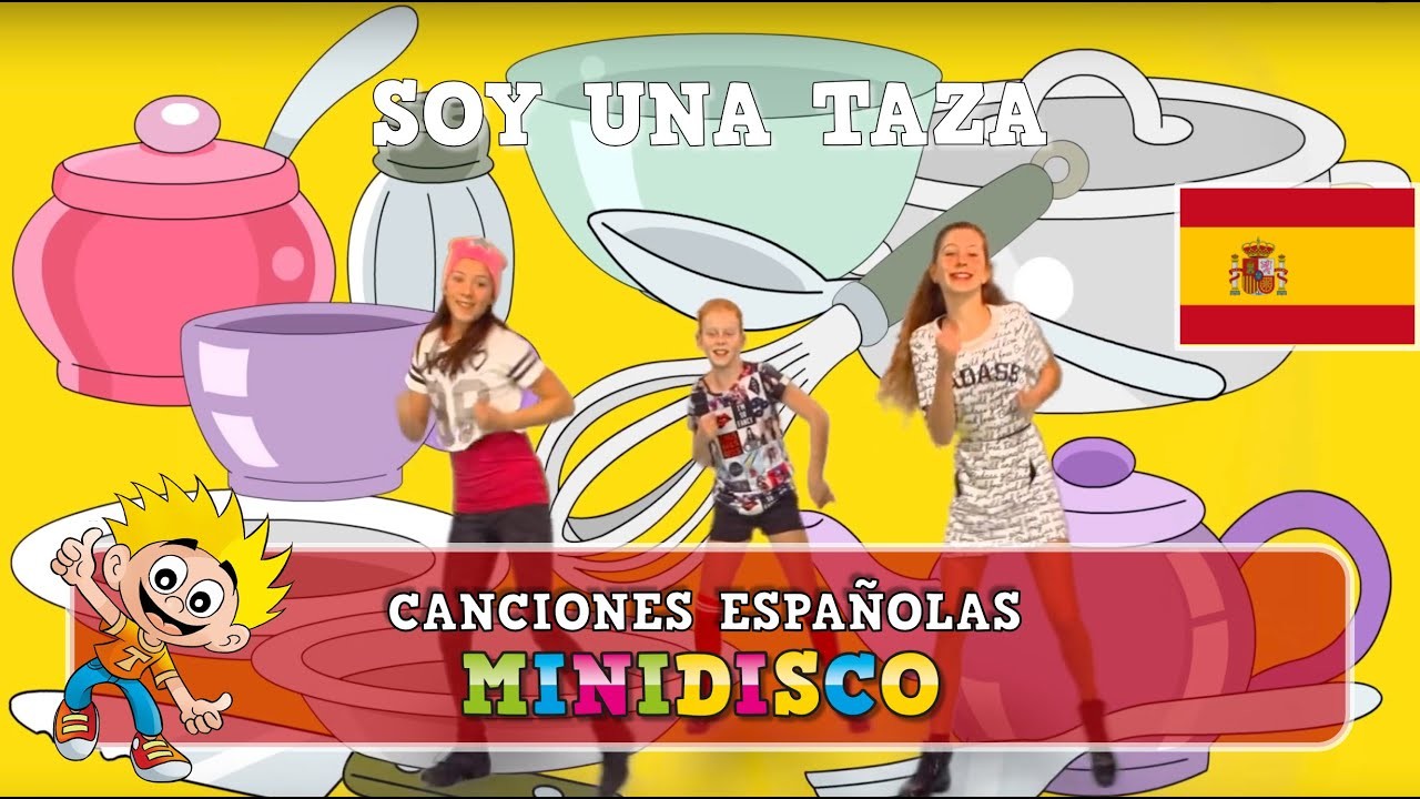 Canciones Infantiles | Baile Niños | Video | SOY UNA TAZA | Mini Disco