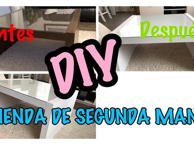 COMO PINTAR UNA MESA DE SEGUNDA MANO