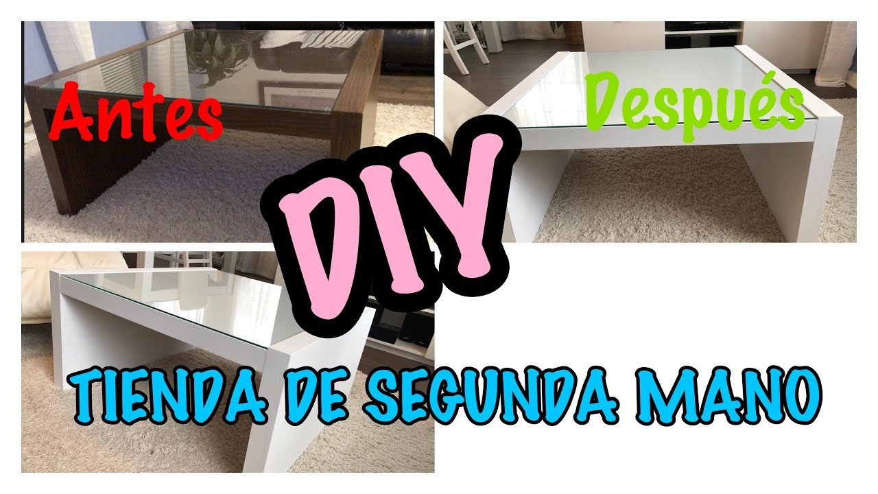 COMO PINTAR UNA MESA DE SEGUNDA MANO