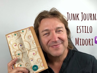 JUNK JOURNAL estilo MIDORI | Haz conmigo Journaling