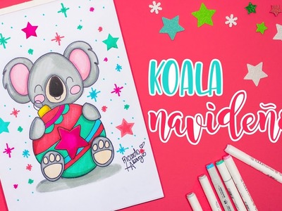 Koala NAVIDEÑO - CLASES DE DIBUJO CON RICARDO