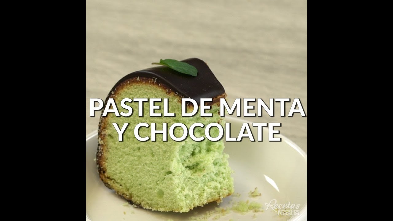 PASTEL DE MENTA Y CHOCOLATE