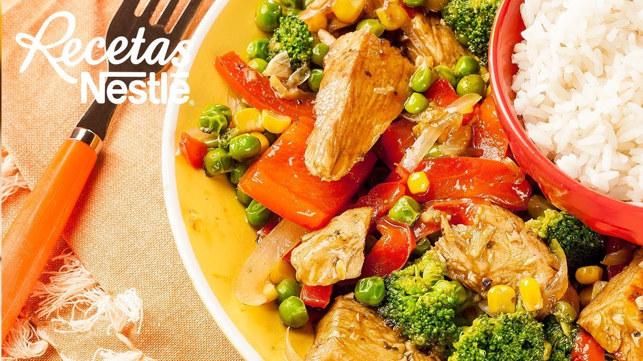 Wok de pollo y vegetales| Recetas Nestle CAM