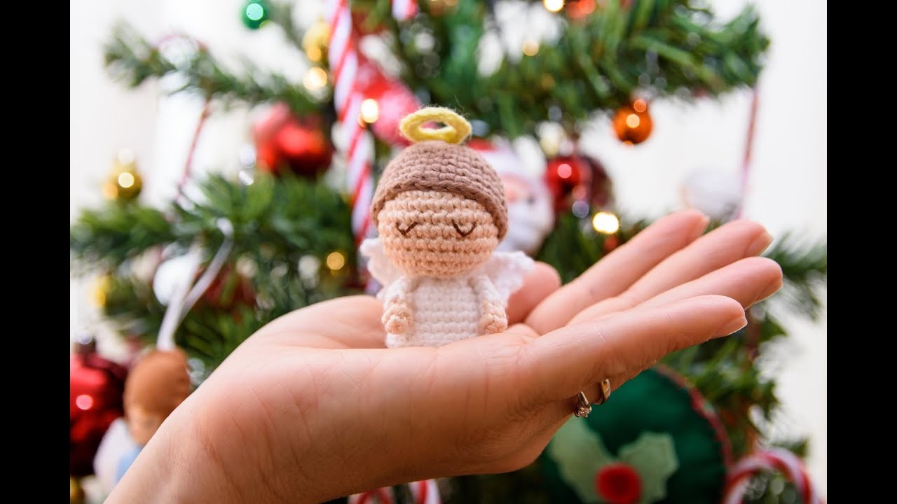 Amigurumi | como hacer un angel  en crochet | Bibi Crochet