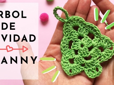 Árbol de Navidad a crochet Granny. Navidad DIY. Crochet tutorial. Ganchillo. HANDMADE