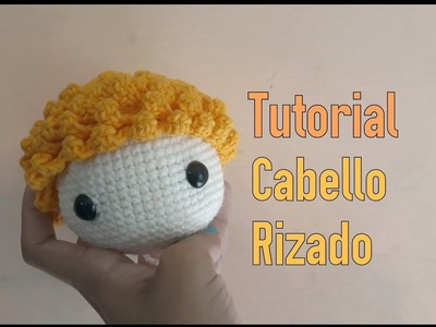 Cabello rizado, chino o rulos amigurumi