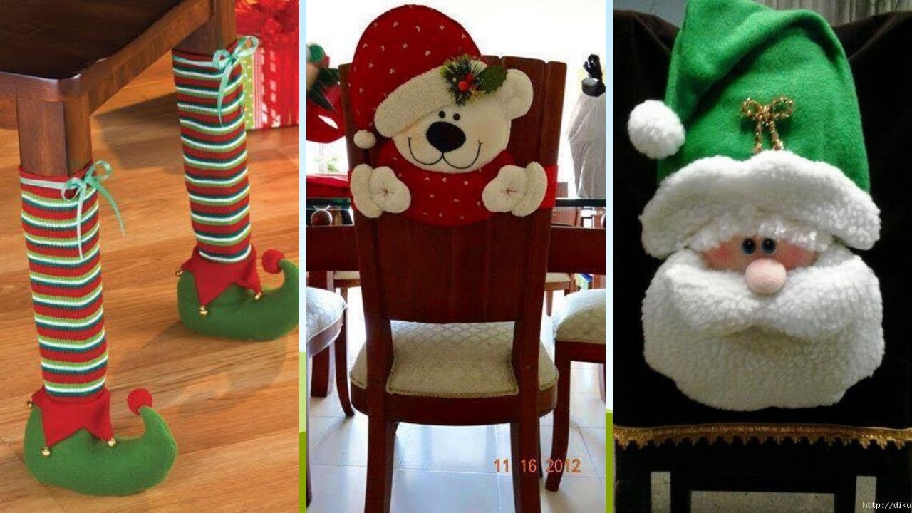 Decora Tus Sillas Para Navidad Con Estas Hermosas Ideas Geniales
