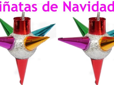 Manualidades para navidad: Piñatas Navideñas - Manualidades de Lina