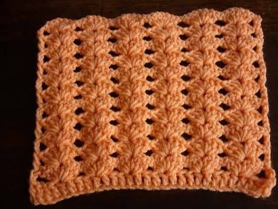 Puntada abanico ❇️ en crochet. paso a paso para realizar tus ideas.