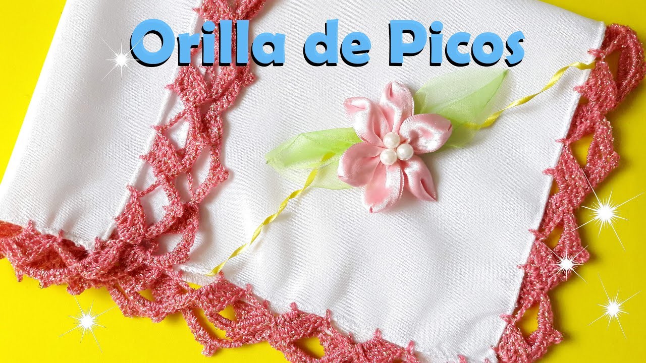 Puntilla de Picos a Crochet