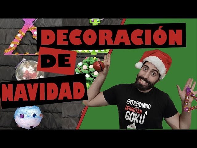 6 manualidades para DECORAR tu árbol de NAVIDAD con NIÑOS a partir de los 2 años