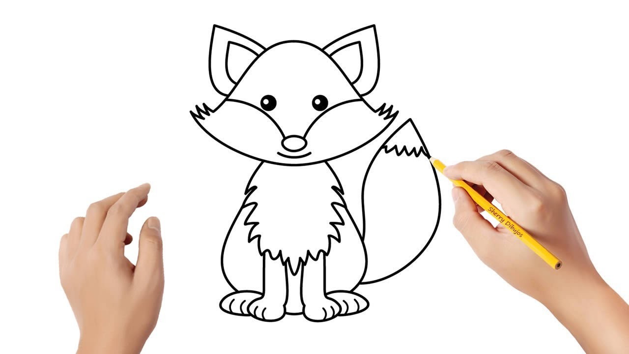 Cómo dibujar un zorro | Dibujos sencillos