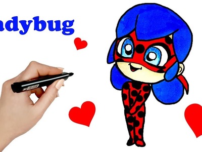 Cómo Dibujar y Colorear a Ladybug ???? How To Draw Ladybug ???? Dibujos Para Niños