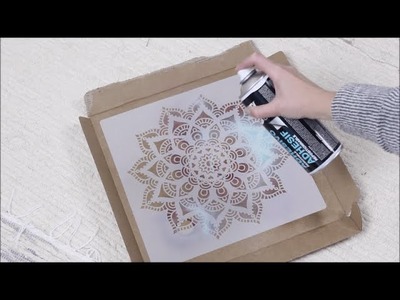 Cómo usar stencil en scrapbook - HogarTv producido por Juan Gonzalo Angel Restrepo