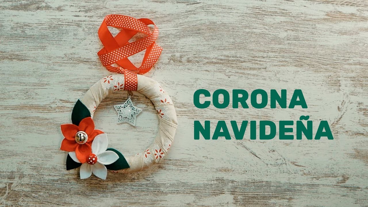 Corona Navideña - Manualidades fáciles para niños