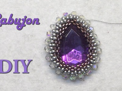 DIY - Cabujon morado