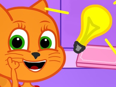 Familia de Gatos - Idea Brillante Dibujos animados para niños