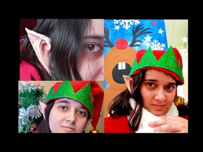 Haciendo orejas de elfo. make elf ears (manualidades navidad 2019)????