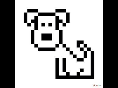 ¿que hace mikecrack aquí? Mi segundo pixel art de un PERRO???? que atacara a un GATO!!!???? #2