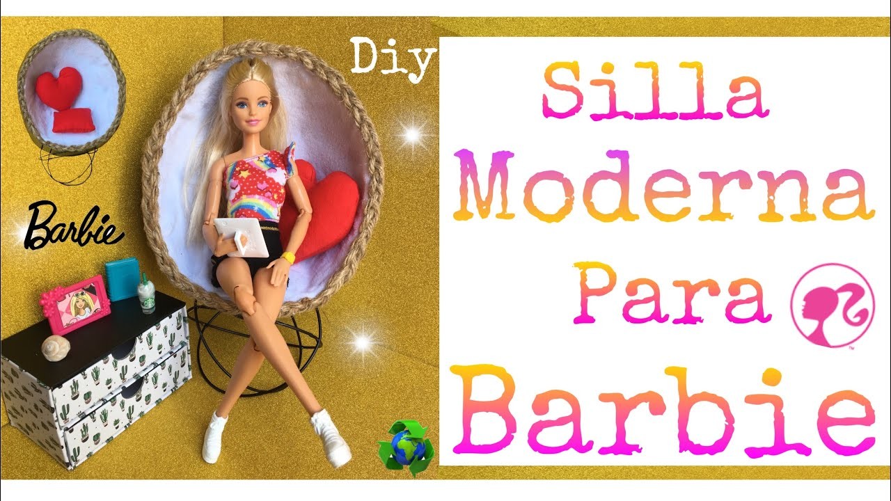 Como Hacer Silla Moderna Para Barbie