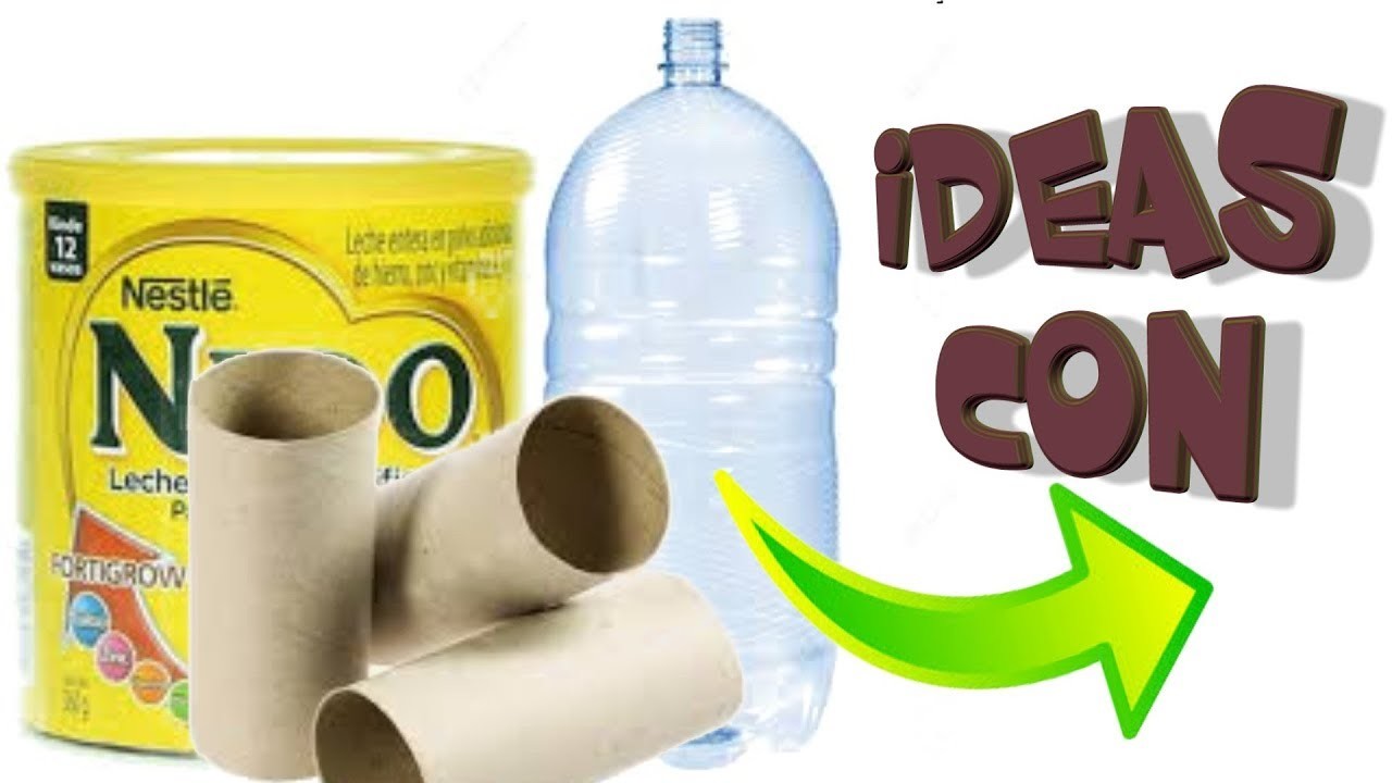 Dulceroscon reciclaj e 3 IDEAS Fáciles Fiestas infantiles