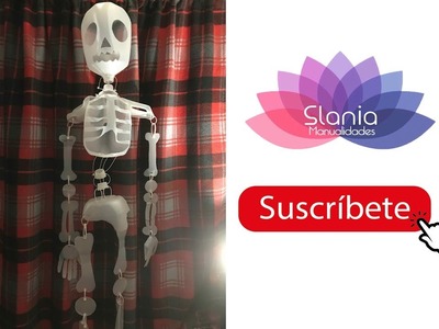 Esqueleto Reciclable - Slania Manualidades