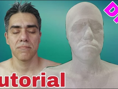 Cómo hacer un molde de tu cabeza con Yeso (TUTORIAL)(DIY)