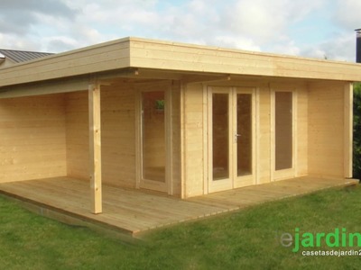 Como montar una caseta de jardín de madera o casa de madera