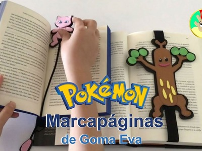 DIY - Marcapáginas de Pokémon de Goma Eva - Handy Art