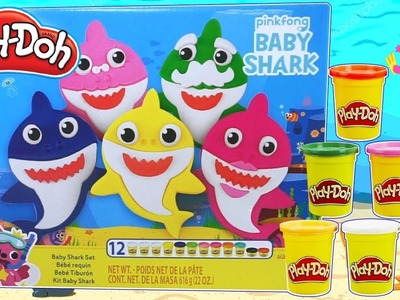 Play Doh Baby Shark Pinkfong | Haciendo a Baby Shark Con Play Doh