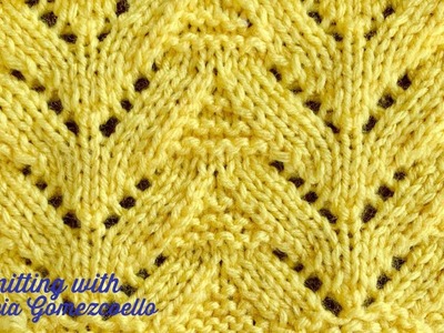 TEJIDOS A DOS AGUJAS: 69- Agave.KNITTING WITH TWO NEEDLES: Agave