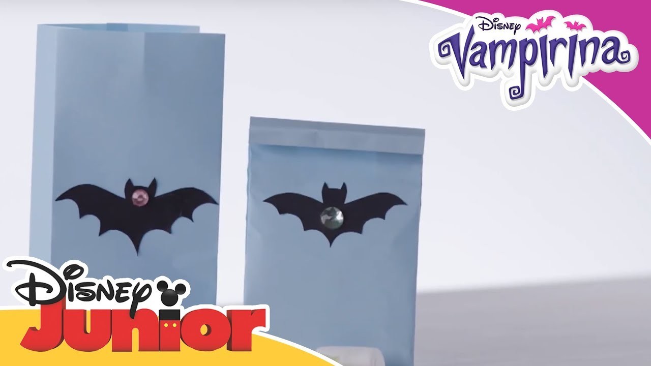 Vampirina: Tutorial Halloween -  Bolsa de chuches de Vampirina | Disney Junior Oficial