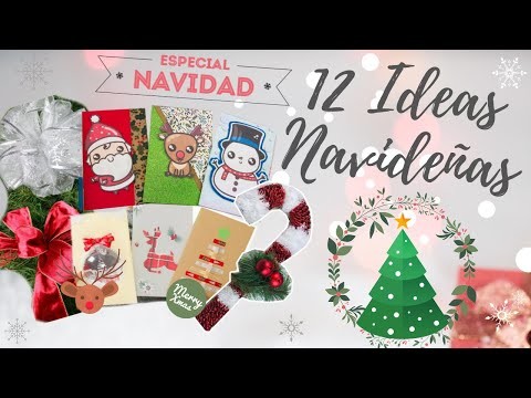 12 IDEAS DE NAVIDAD FÁCILES Y RÁPIDAS. RECOPILACIÓN