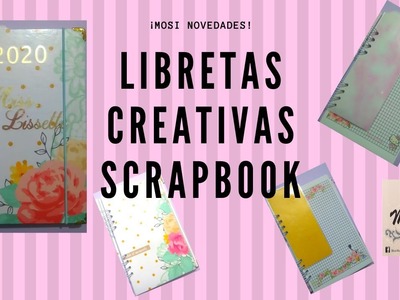 Ideas Creativas para tus libretas.SCRAPBOOK cuadernos
