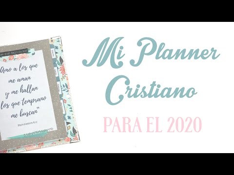 Mi Planner Cristiano para el 2020