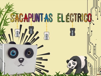 Sacapuntas eléctrico casero