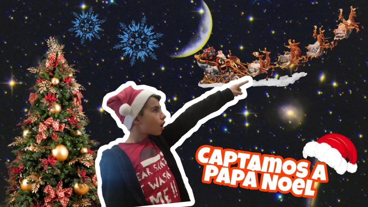 CAPTAMOS EL TRINEO DE PAPÁ NOEL!MIENTRAS GRABAMOS EL VÍDEO DE NAVIDAD