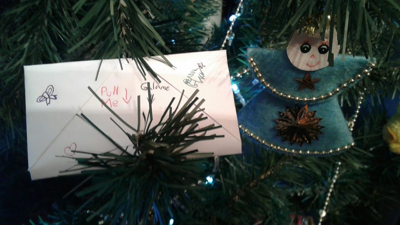 COMO HACER UNA CARTA DE NAVIDAD(especial navidad)