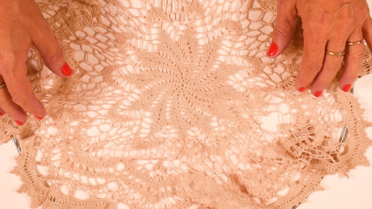 Como renovar una carpeta de Crochet ????
