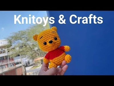 Cómo tejer Winnie amigurumi a Crochet - Cabeza