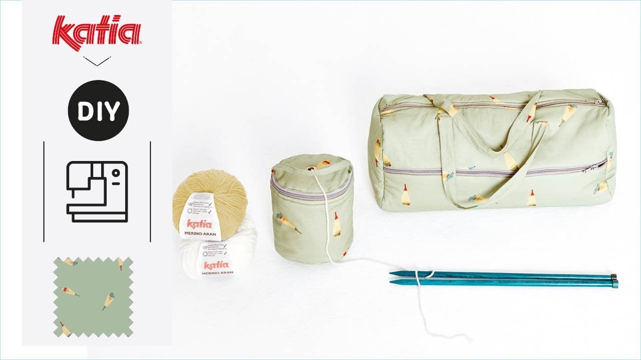 DIY COSTURA ✂ : Cómo coser una bolsa de labores