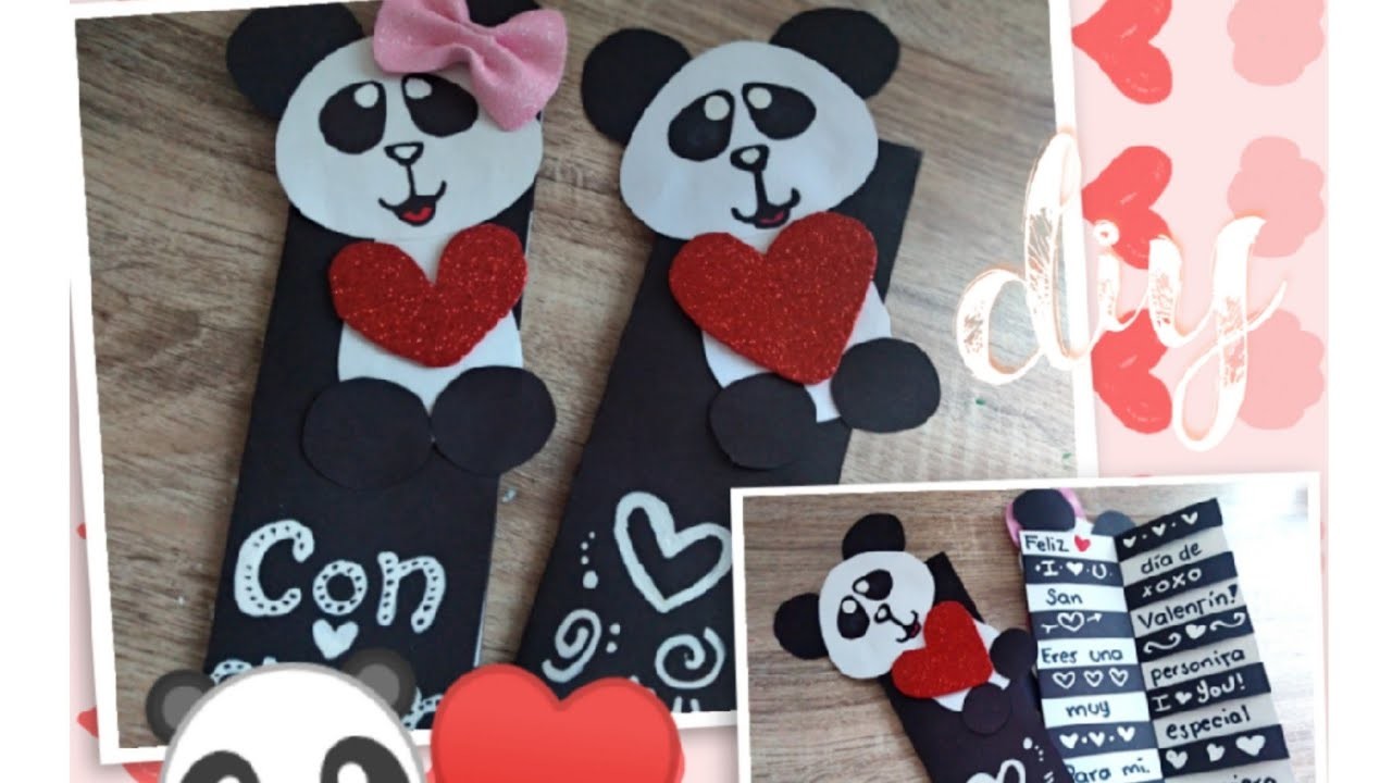 DIY: TARJETA PANDA ❤️????