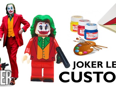 Joker Custom LEGO - Tutorial como hacer tu propio Guasón. Paso a Paso - Joaquin Phoenix - 2019